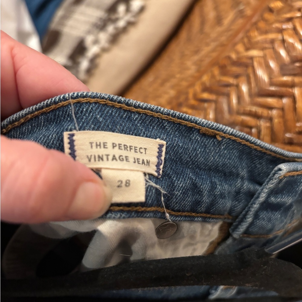 Madewell Women's Straight Leg Jeans in Blue - Picture 2 of 2